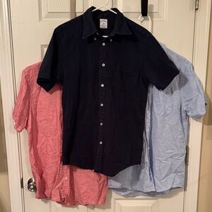 Brooks Brothers Red and Blue Casual Button Down Shirts